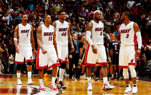 miami heat starting 5