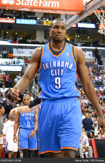 2012 NBA - Oklahoma City Thunder at Los Angeles Clippers (92-77) - April 16, 2012