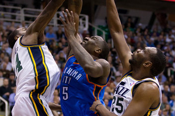 NBA: Oklahoma City Thunder at Utah Jazz