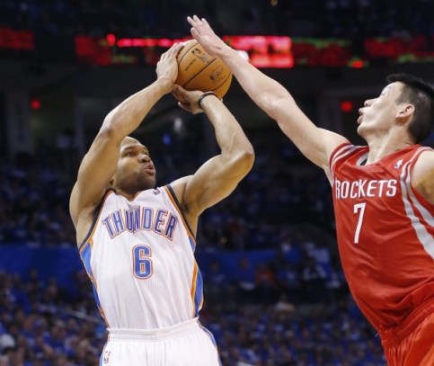 derek fisher thunder jeremy lin rockets