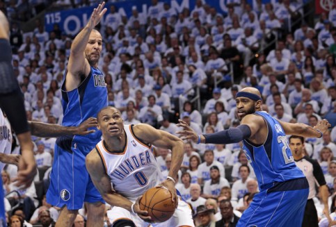 russell westbrook dallas mavericks oklahoma city thunder vince carter jason kidd