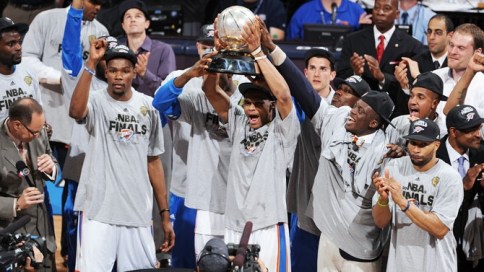 thunder western conference champs