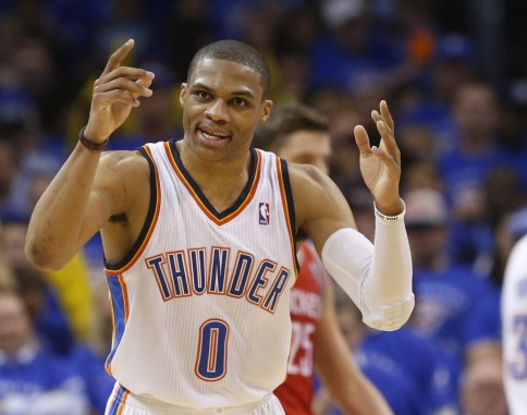 russell westbrook chandler parsons thunder rockets
