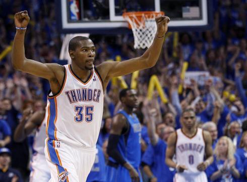 durant westbrook thunder mavericks