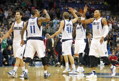 mavericks nowitzki ellis calderon marion dalembert