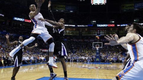 collison westbrook cousins thompson kings thunder