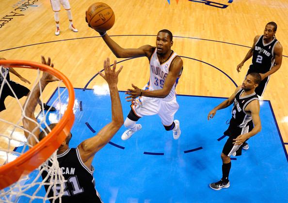 durant duncan leonard neal spurs thunder