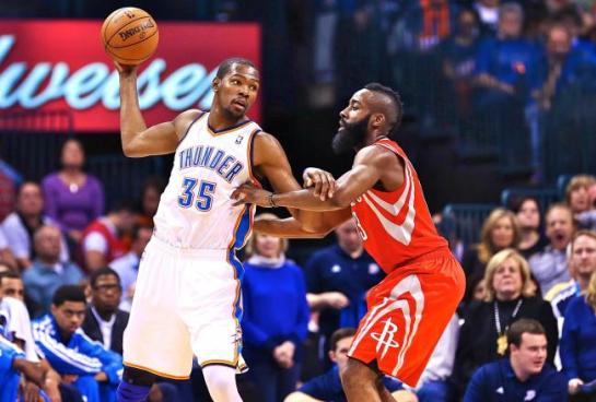 durant harden thunder rockets