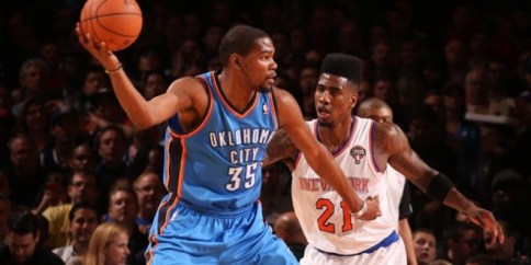 durant shumpert knicks thunder