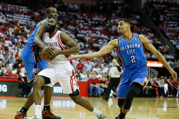 harden sefolosha ibaka thunder rockets