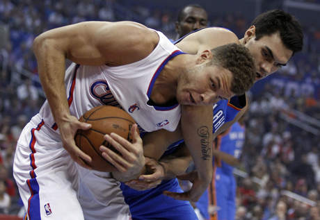 steven adams griffin thunder clippers