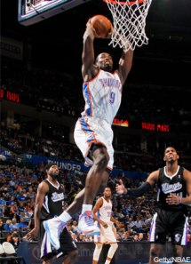 ibaka durant thompson salmons thunder kings