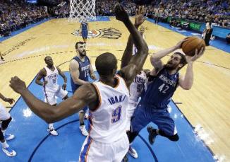 ibaka love jackson pekovic thunder timberwolves