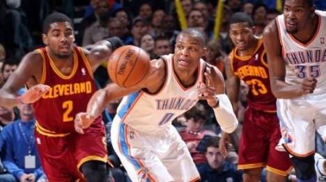 westbrook durant irving thompson cavs thunder