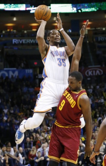 durant deng thunder cavs