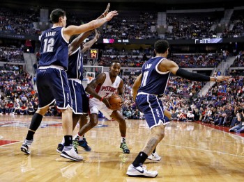 adams jackson lamb jennings thunder pistons