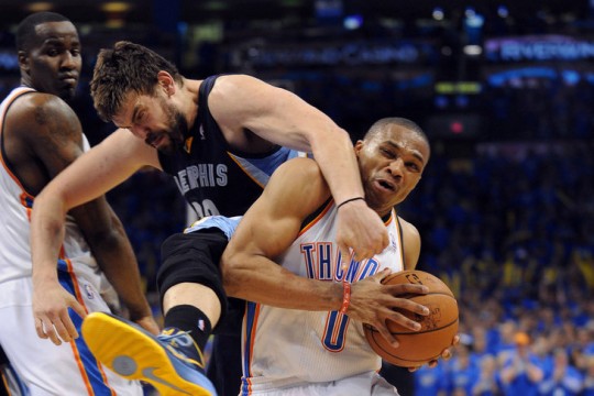 NBA: Playoffs-Memphis Grizzlies at Oklahoma City Thunder