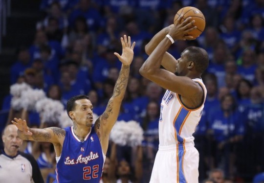 Durant Barnes clippers thunder