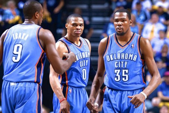 durant ibaka westbrook thunder