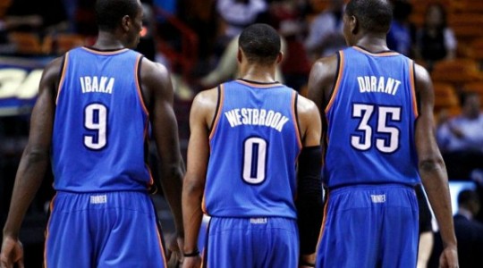ibaka durant westbrook thunder