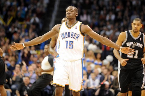 reggie jackson duncan spurs thunder