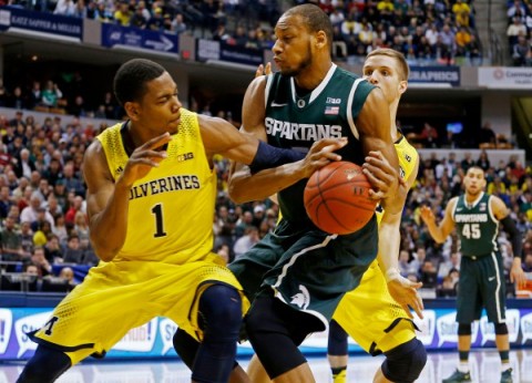 NCAA Basketball: Big Ten Tournament Michigan State v Michigan