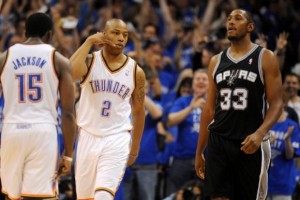 NBA: Playoffs-San Antonio Spurs at Oklahoma City Thunder