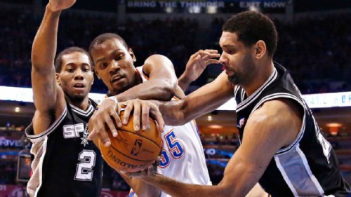 durant thunder duncan leonard spurs