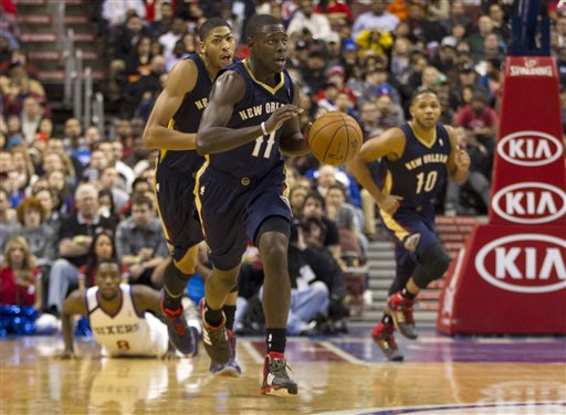 Jrue Holiday, Tony Wroten, Anthony Davis