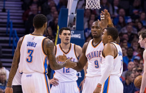 jones ibaka westbrook adams thunder