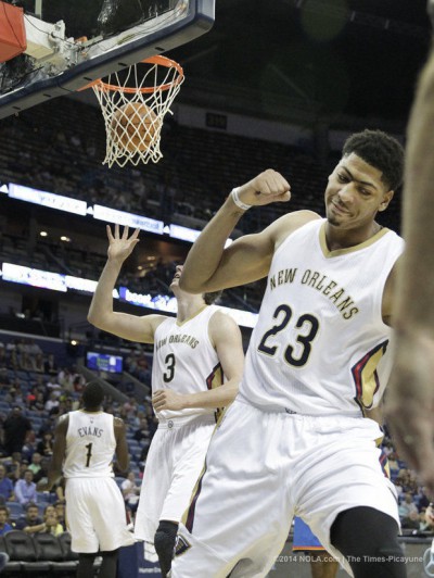 davis asik evans pelicans