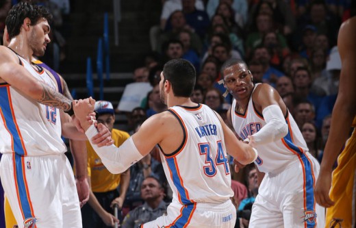 adams kanter westbrook thunder