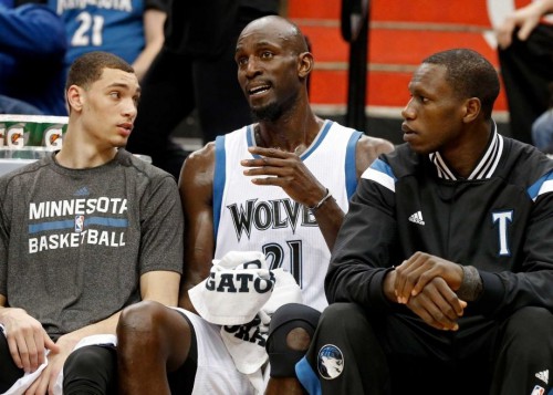garnett lavine dieng timberwolves