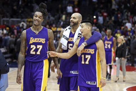 NBA: Los Angeles Lakers at Atlanta Hawks