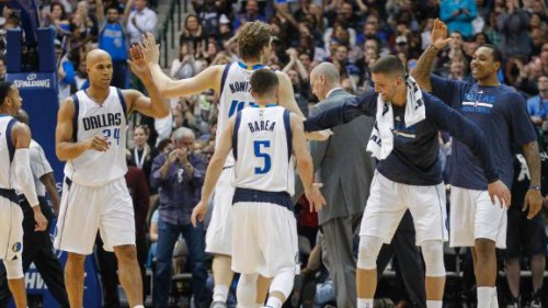 nowitzki jefferson barea parsons mavericks