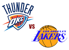 thunder v lakers