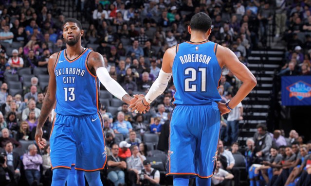 Oklahoma City Thunder v Sacramento Kings